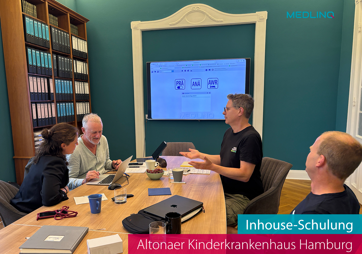 AIMS training in the Hamburg meeting room